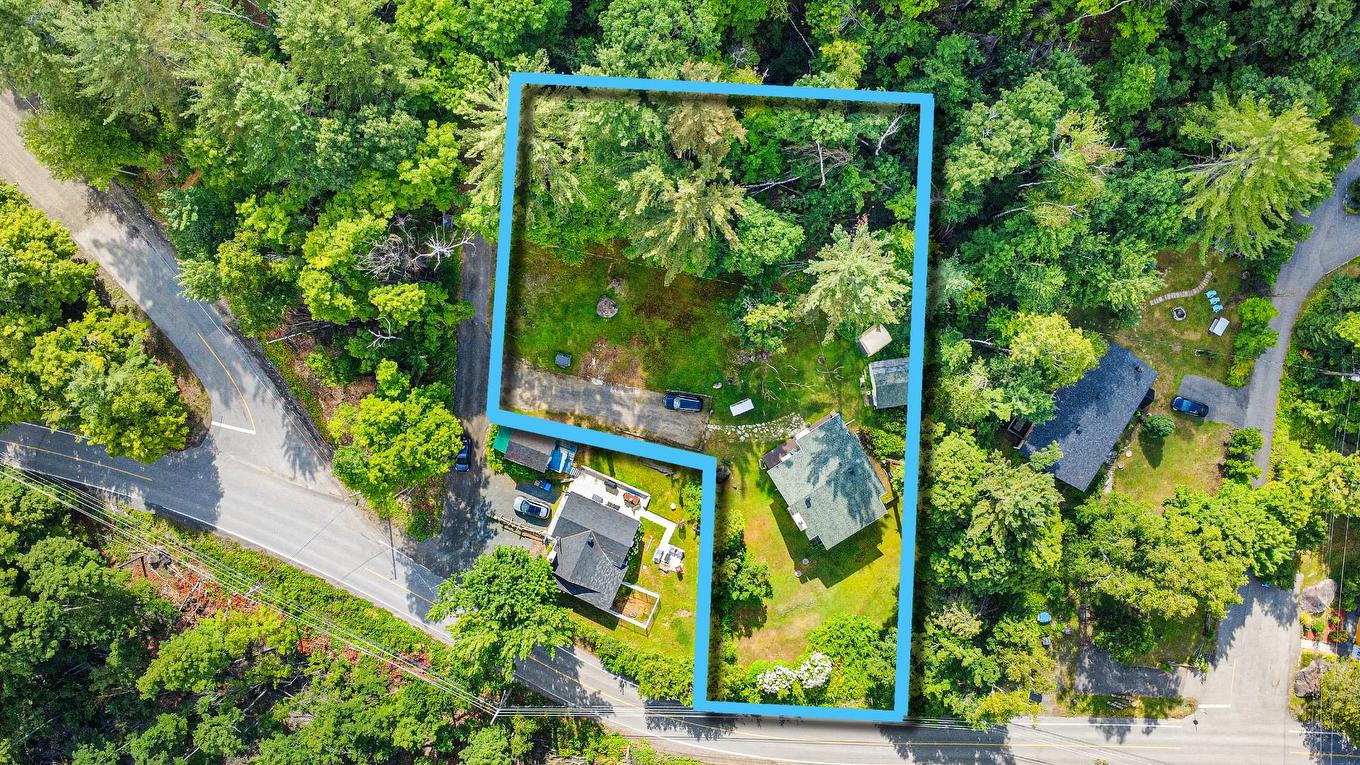 Aerial photo - 3785 Rue Rolland, Sainte-Adèle, QC - Outdoor With View