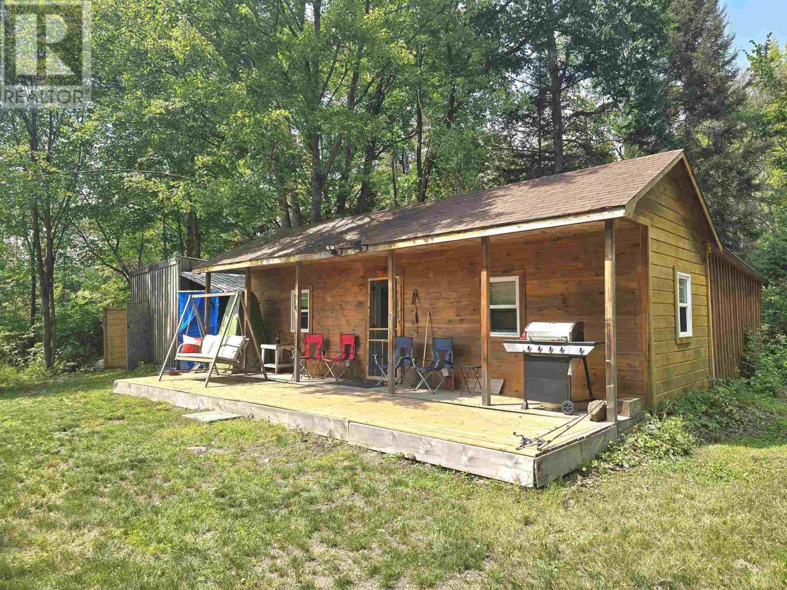 . Brady Rd, Iron Bridge, ON - Outdoor With Deck Patio Veranda