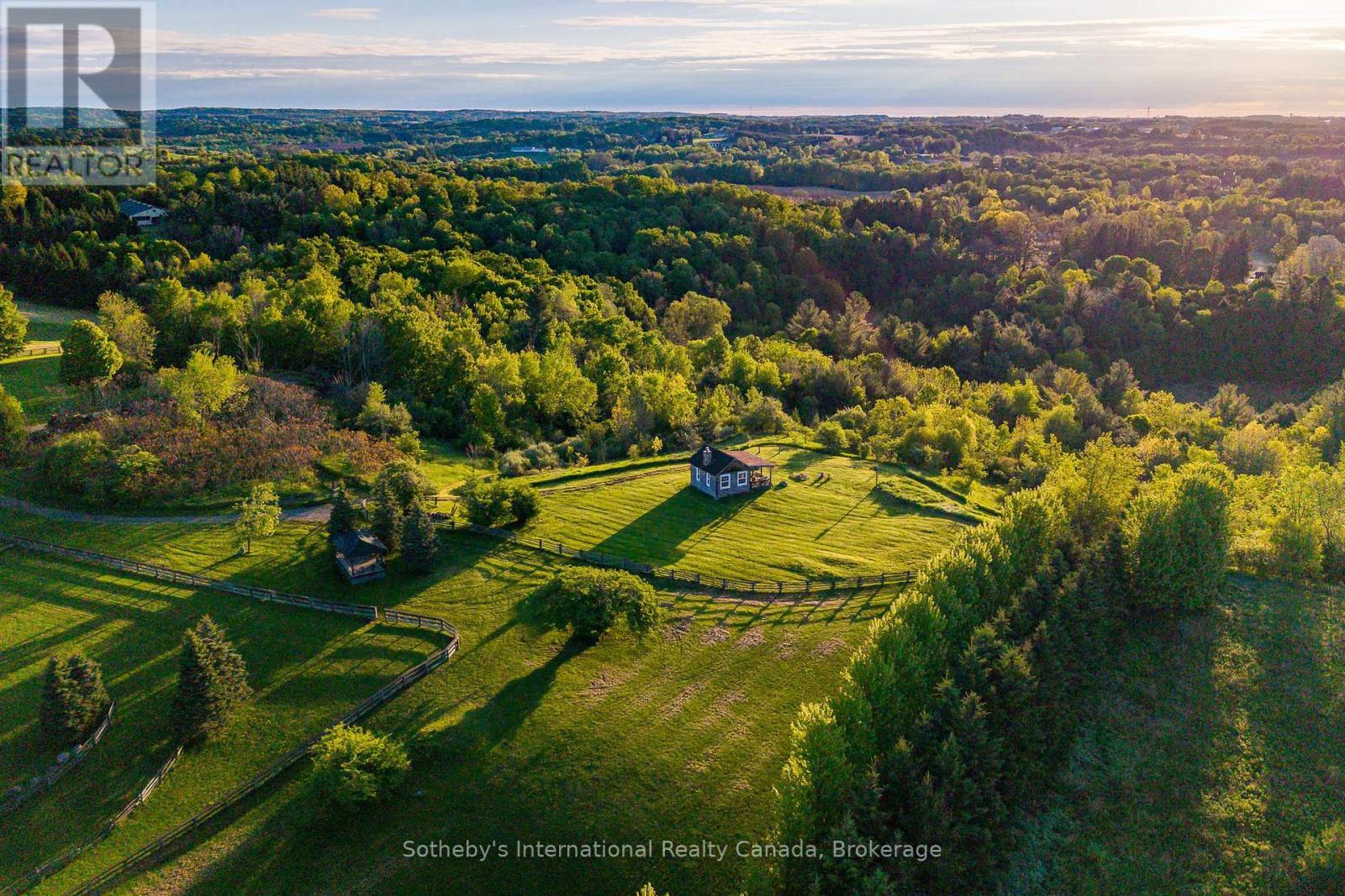 Grass riding ring and cabin views - 12800 8Th Concession, King (Nobleton), ON