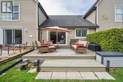 Backyard Sitting area -