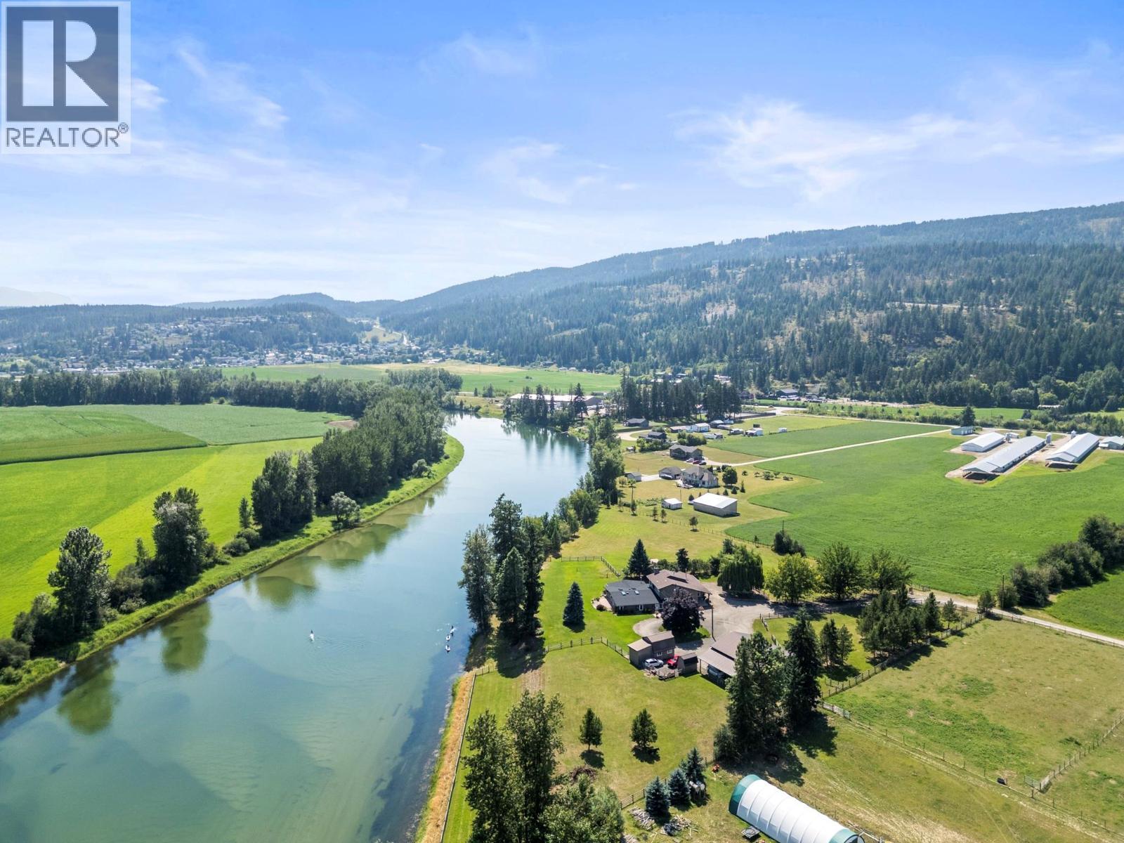 48 Waterside Road, Enderby, BC - Outdoor With Body Of Water With View