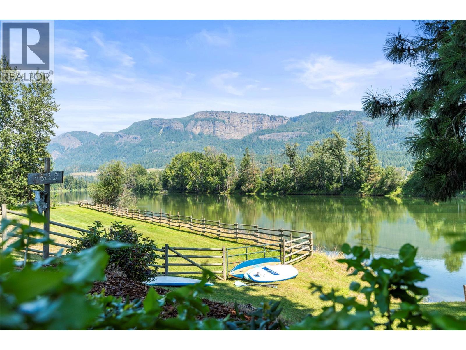 48 Waterside Road, Enderby, BC - Outdoor With Body Of Water With View