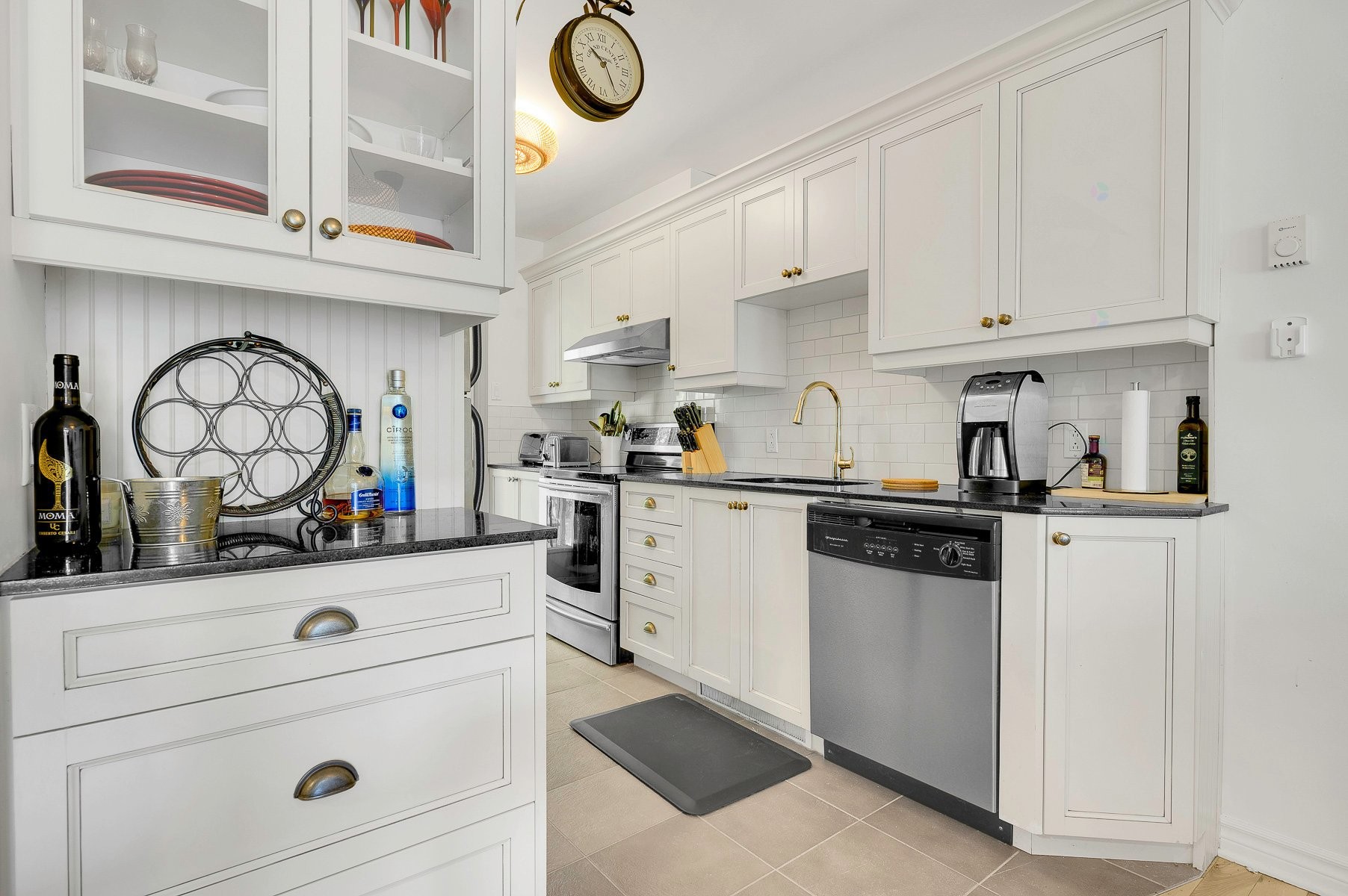 Cuisine - 743A Rue Principale, Saint-Sauveur, QC - Indoor Photo Showing Kitchen With Upgraded Kitchen