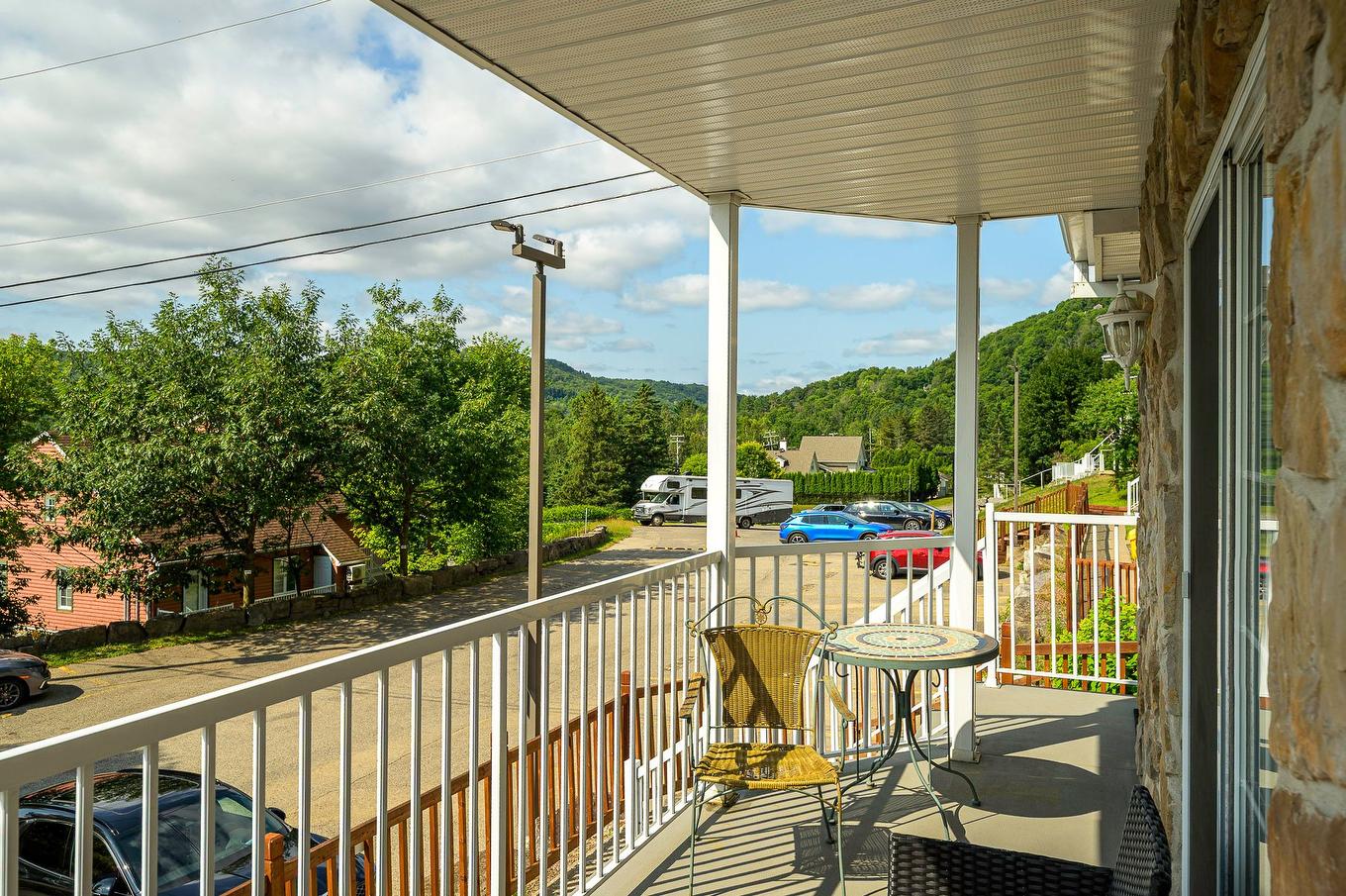 Balcony - 743A Rue Principale, Saint-Sauveur, QC - Outdoor With Exterior
