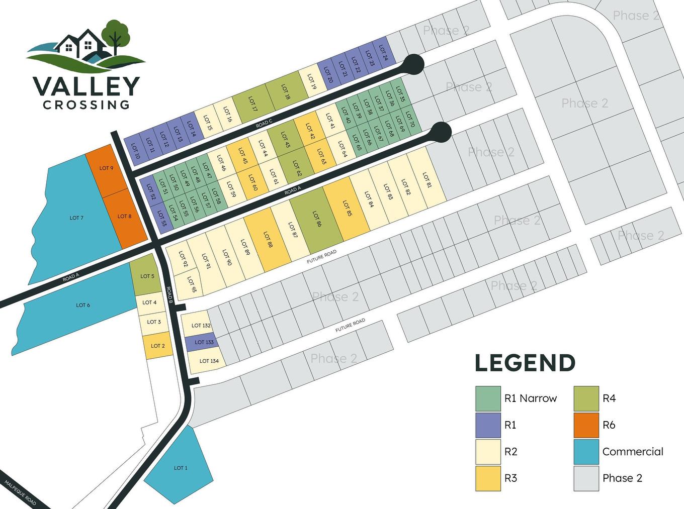Lot 132- R2 Valley Crossing Subdivision, Charlottetown, PE