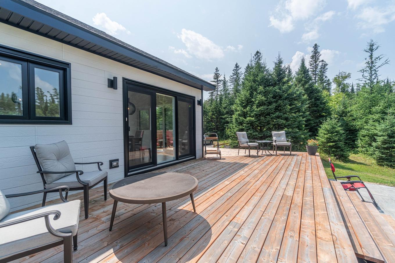 Balcony - 145 7E Rang, Mont-Tremblant, QC - Outdoor With Deck Patio Veranda With Exterior