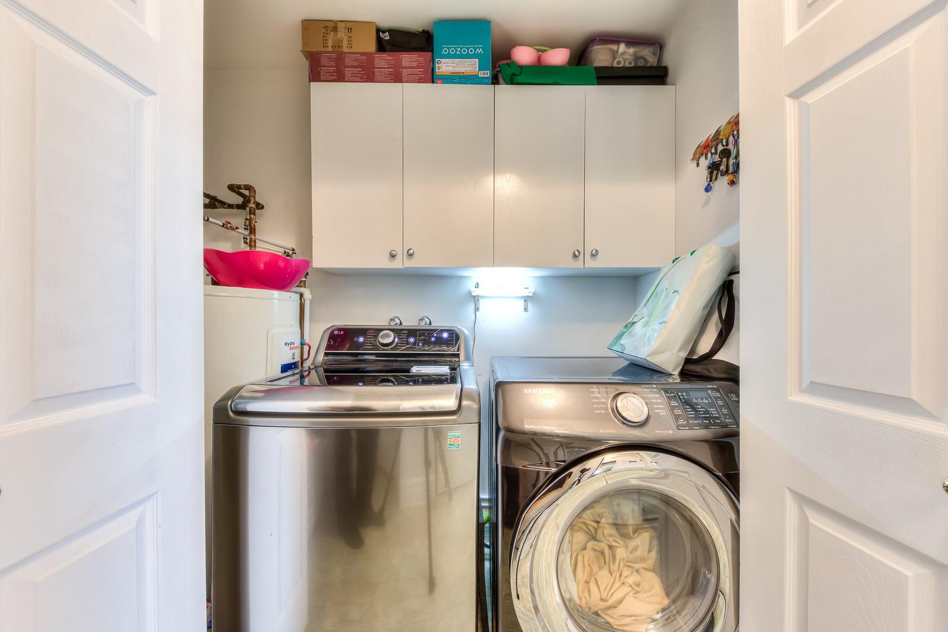 Salle de lavage - 406-520 Boul. De La Côte-Vertu, Montréal (Saint-Laurent), QC - Indoor Photo Showing Laundry Room