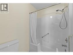 Shower with accessibility modifications -