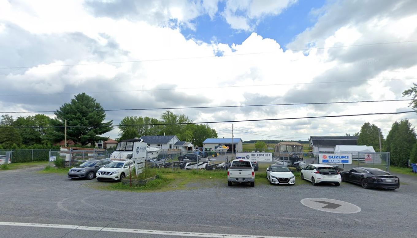 Aerial photo - 1180 - 1182 Ch. Des Patriotes, Saint-Denis-Sur-Richelieu, QC - Outdoor With View