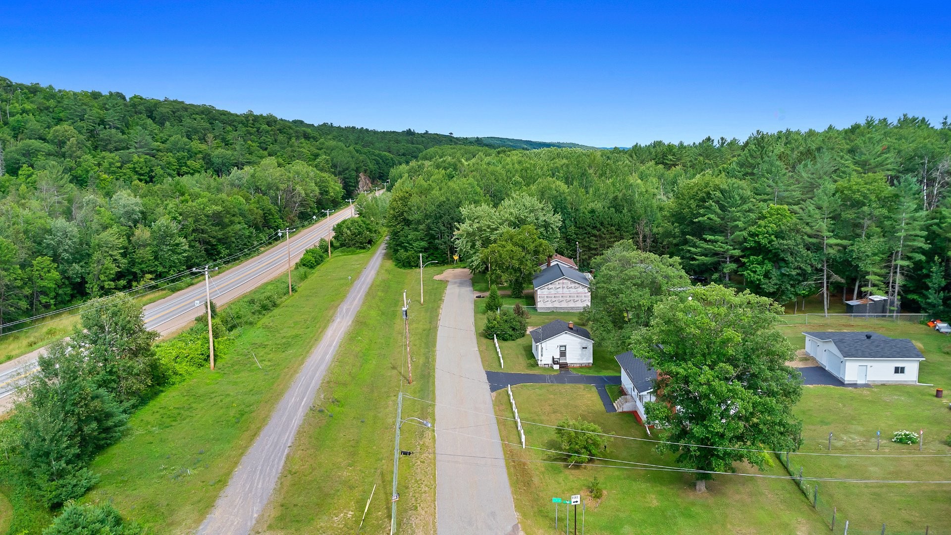 Photo aérienne - Rue Principale, Waltham, QC