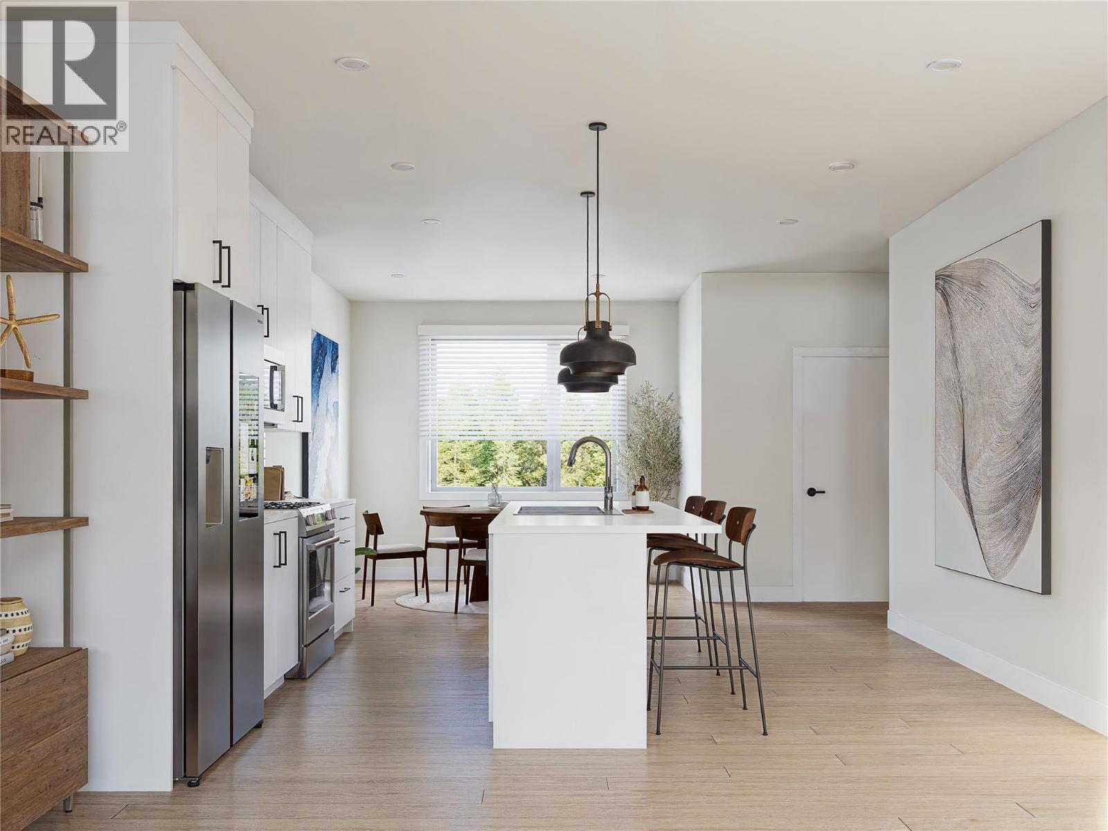222 Temple Street Unit# 4, Sicamous, BC - Indoor Photo Showing Kitchen