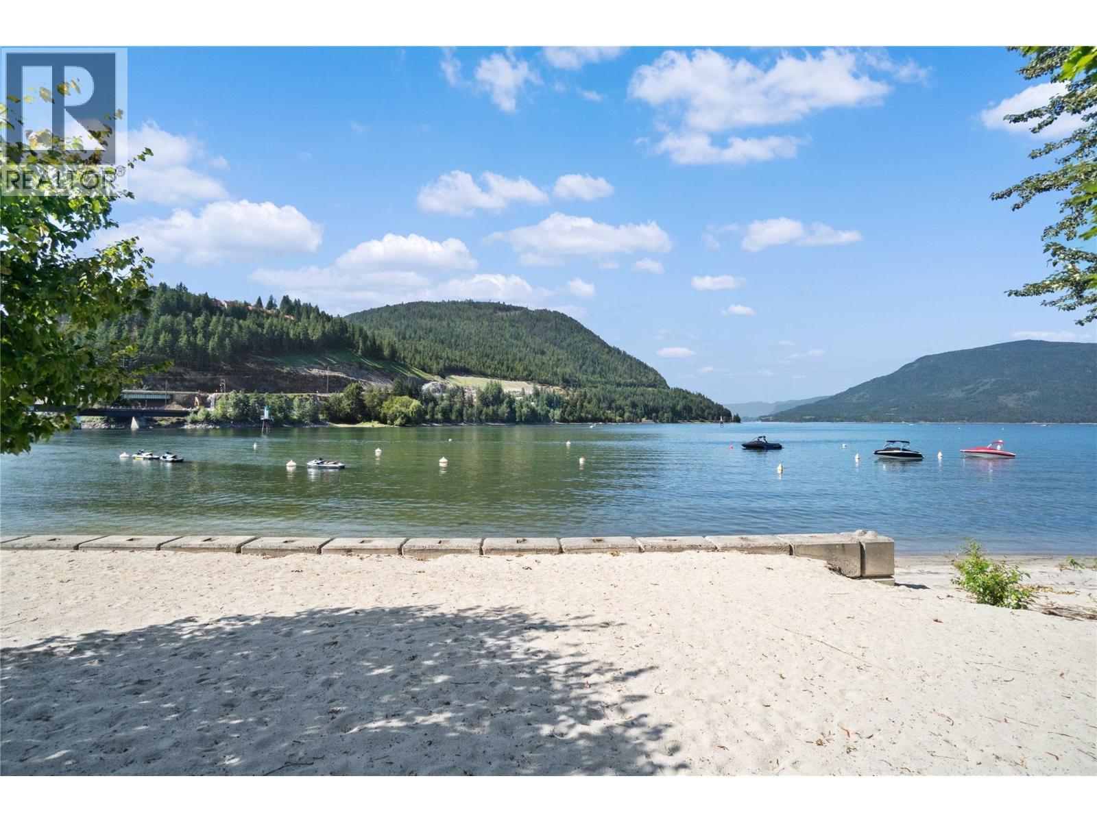 222 Temple Street Unit# 4, Sicamous, BC - Outdoor With Body Of Water With View