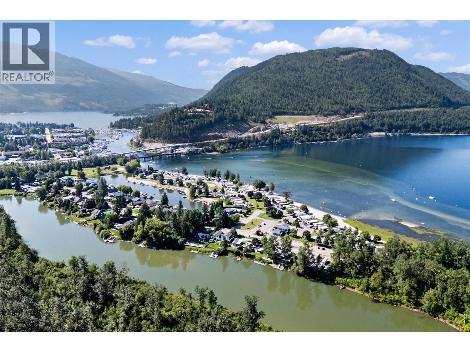 222 Temple Street Unit# 4, Sicamous, BC - Outdoor With Body Of Water With View