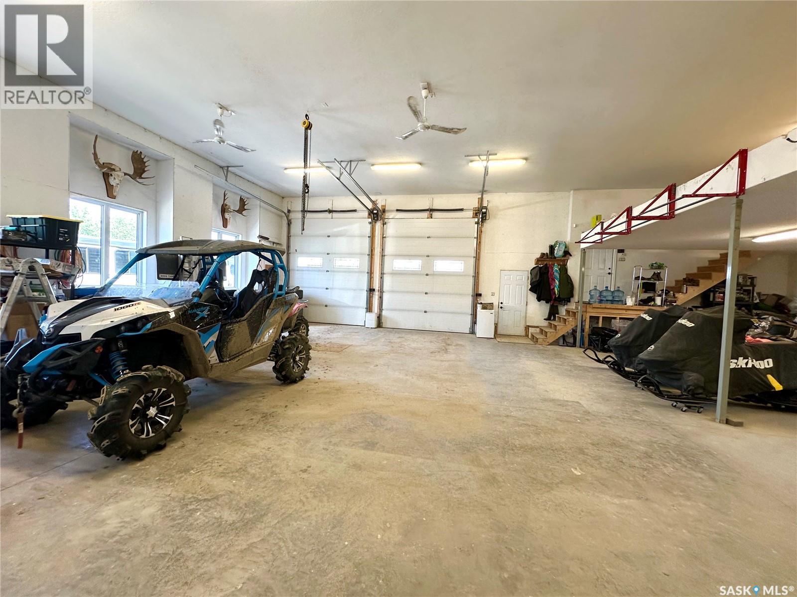 2 Derby Lane, Big Shell, SK - Indoor Photo Showing Garage