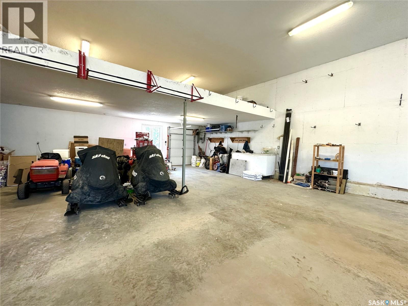 2 Derby Lane, Big Shell, SK - Indoor Photo Showing Garage