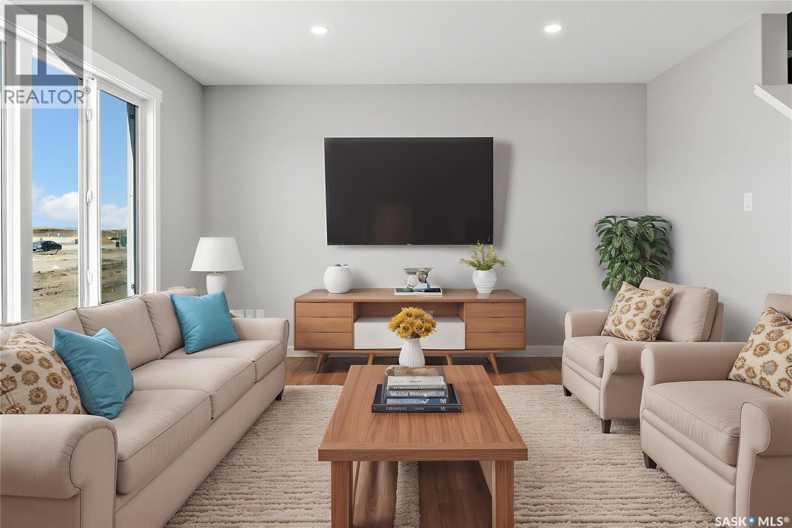 3080 Dumont Way, Regina, SK - Indoor Photo Showing Living Room