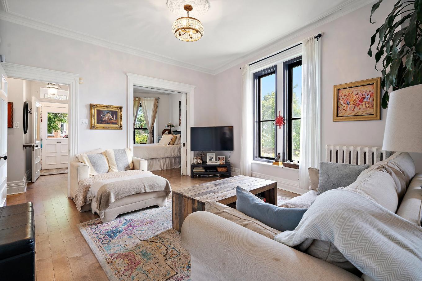 Salon - 50 - 52 Av. Columbia, Westmount, QC - Indoor Photo Showing Living Room