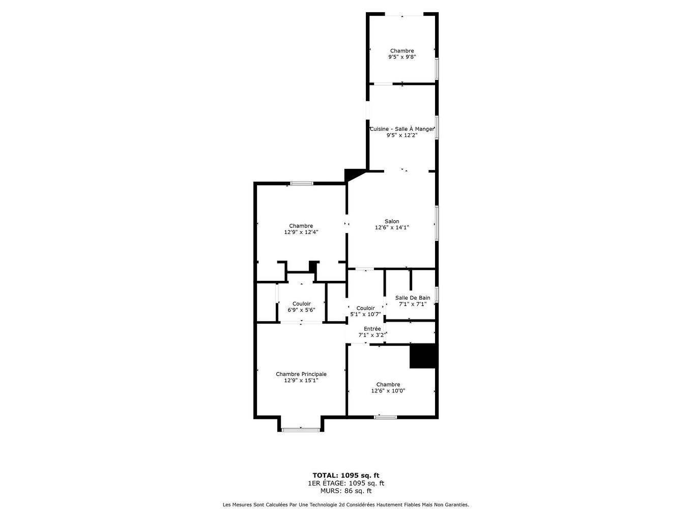 Drawing (sketch) - 4015Z Rue De Bordeaux, Montréal (Le Plateau-Mont-Royal), QC - Other