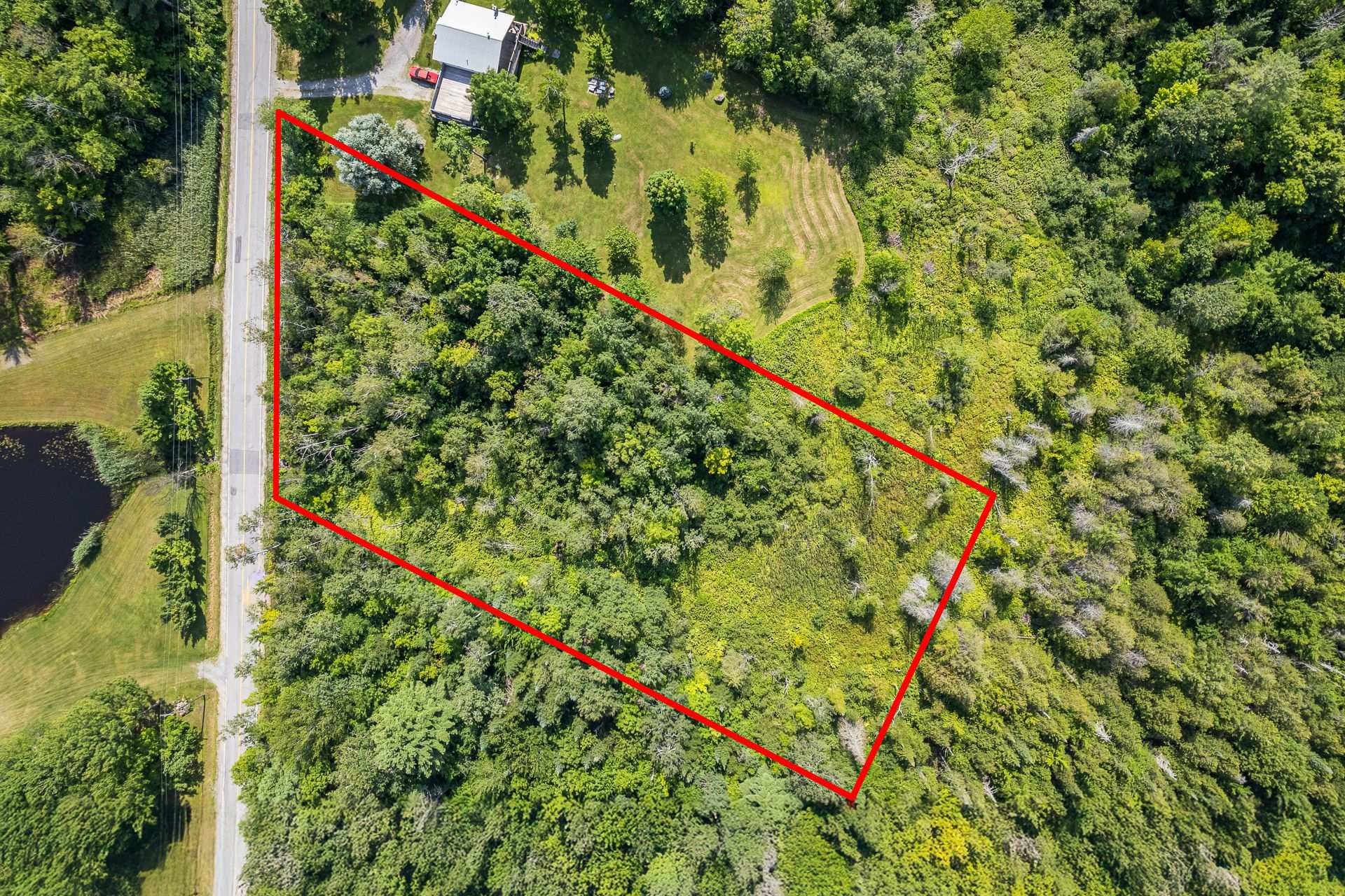 Photo aérienne - Ch. Tétreault, Magog, QC