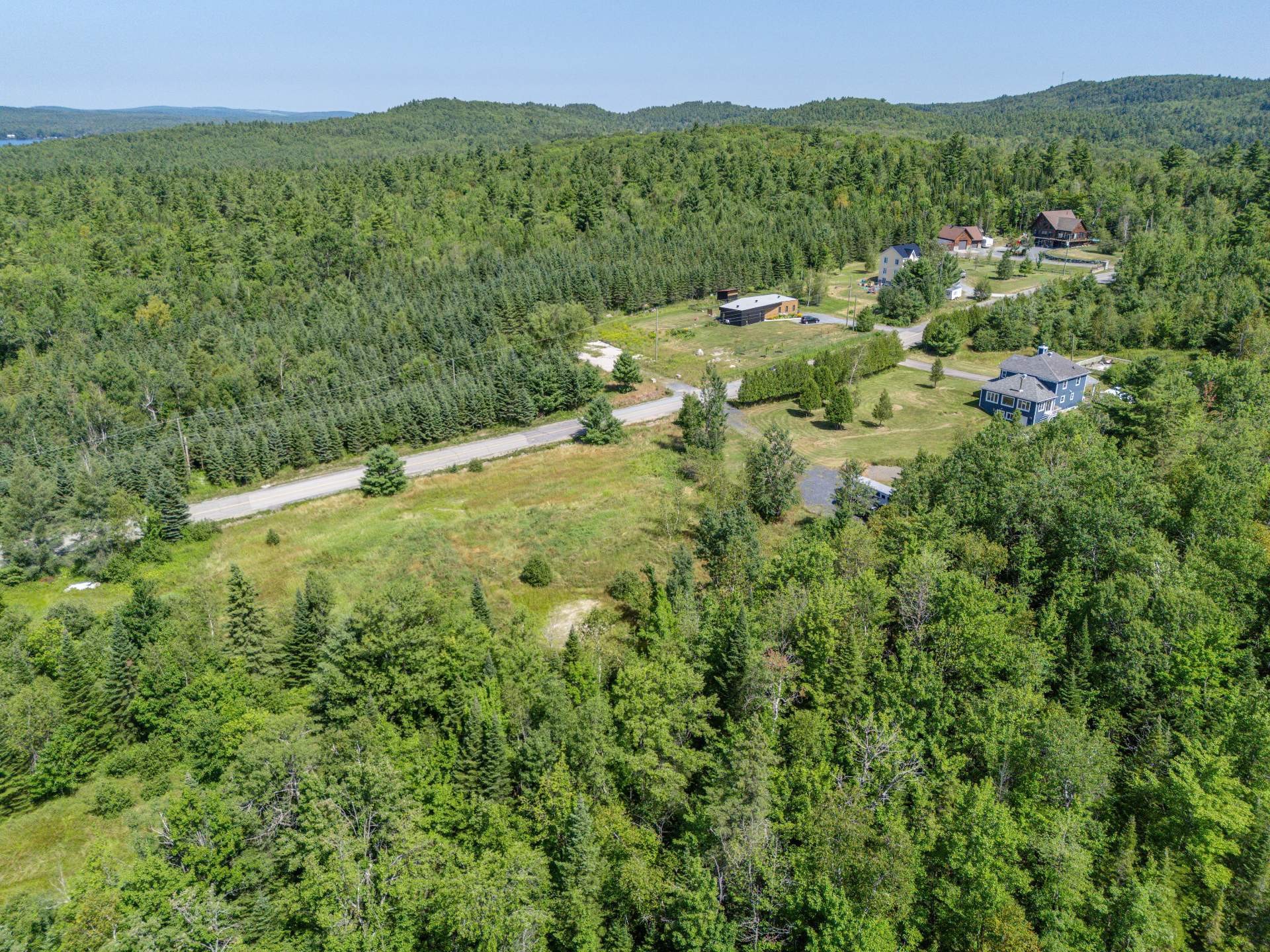 Aerial View - Ch. Bouffard, Saint-Denis-De-Brompton, QC