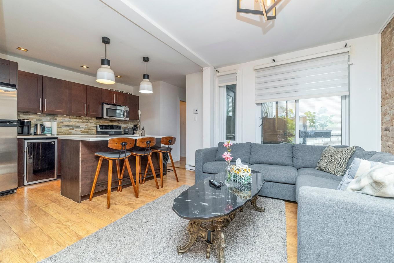 Living room - 1580 Rue De Champlain, Montréal (Ville-Marie), QC - Indoor