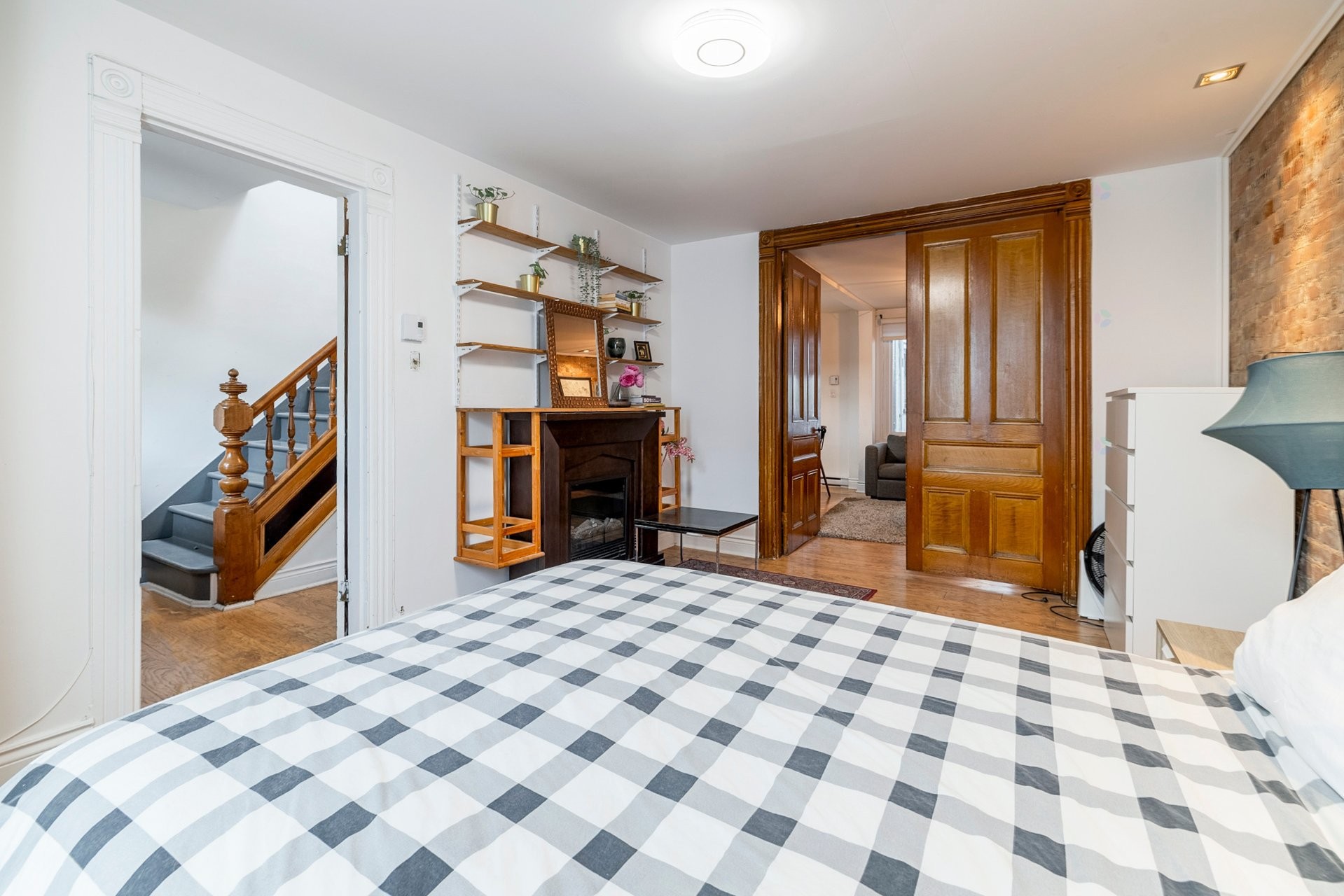 Chambre à coucher - 1580 Rue De Champlain, Montréal (Ville-Marie), QC - Indoor Photo Showing Bedroom