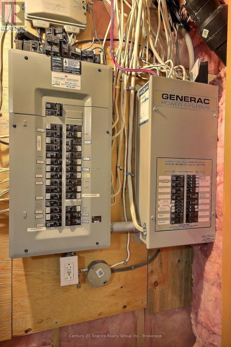 Whole House 17KW Generac backup - 1082 Green Lake Road, Algonquin Highlands (Stanhope), ON - Indoor Photo Showing Basement