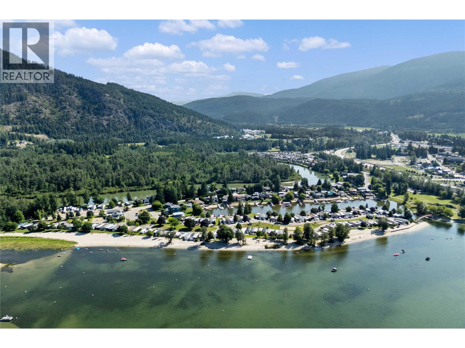 222 Temple Street Unit# 8, Sicamous, BC - Outdoor With Body Of Water With View