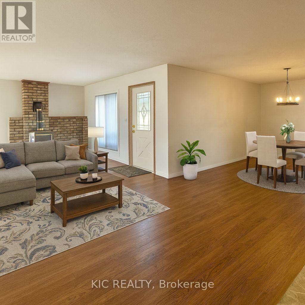 virtually staged - 2183 Asphodel 5 Line, Asphodel-Norwood, ON - Indoor Photo Showing Living Room