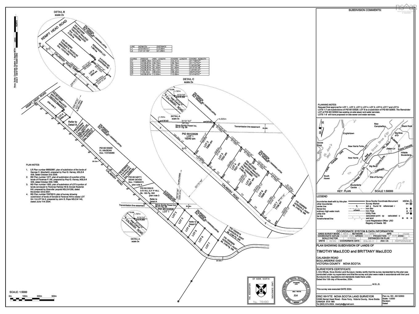 Lot 7 Calabash Road, Boularderie East, NS