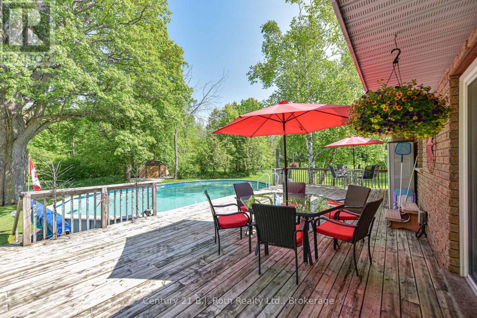 1579 Wainman Line, Severn, ON - Outdoor With Deck Patio Veranda With Exterior