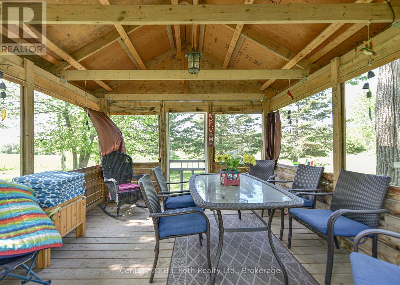 1579 Wainman Line, Severn, ON - Outdoor With Deck Patio Veranda With Exterior