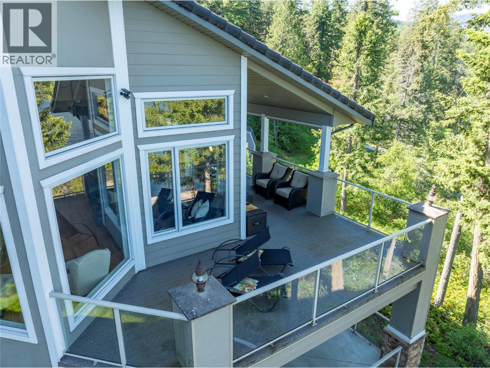 3011 Durham Road, Blind Bay, BC - Outdoor With Deck Patio Veranda With Exterior