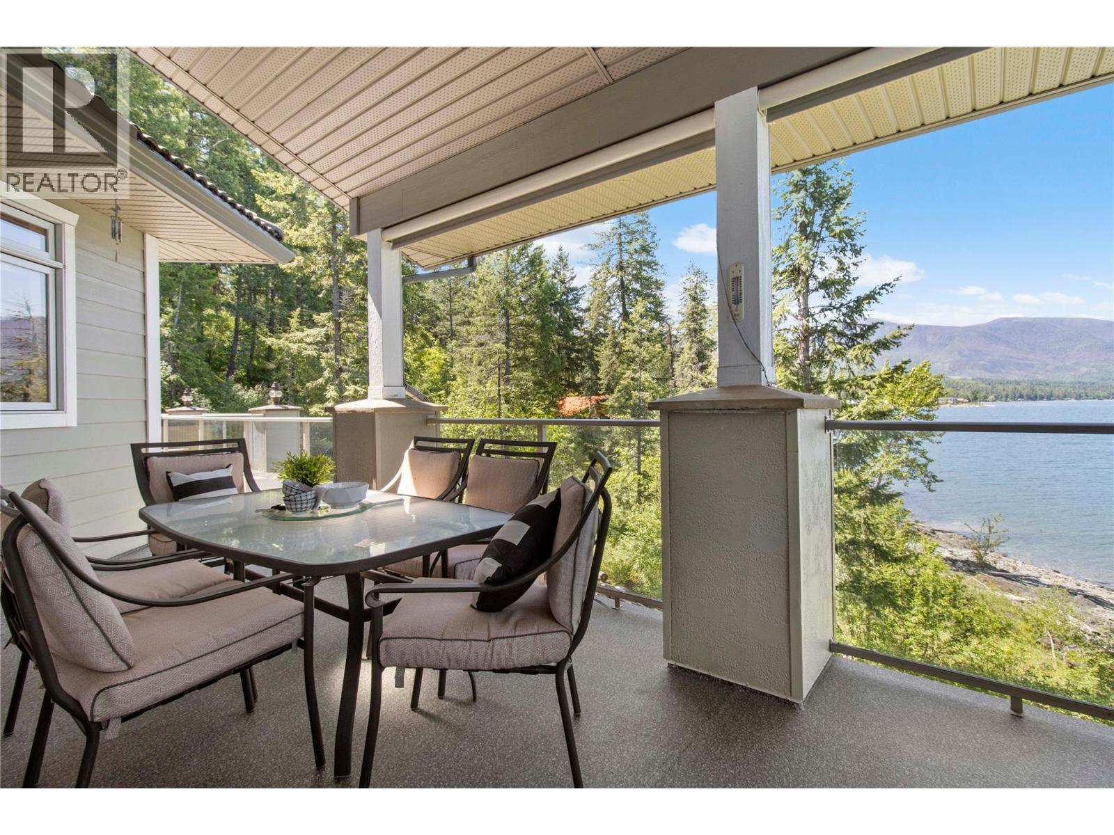 3011 Durham Road, Blind Bay, BC - Outdoor With Deck Patio Veranda With Exterior