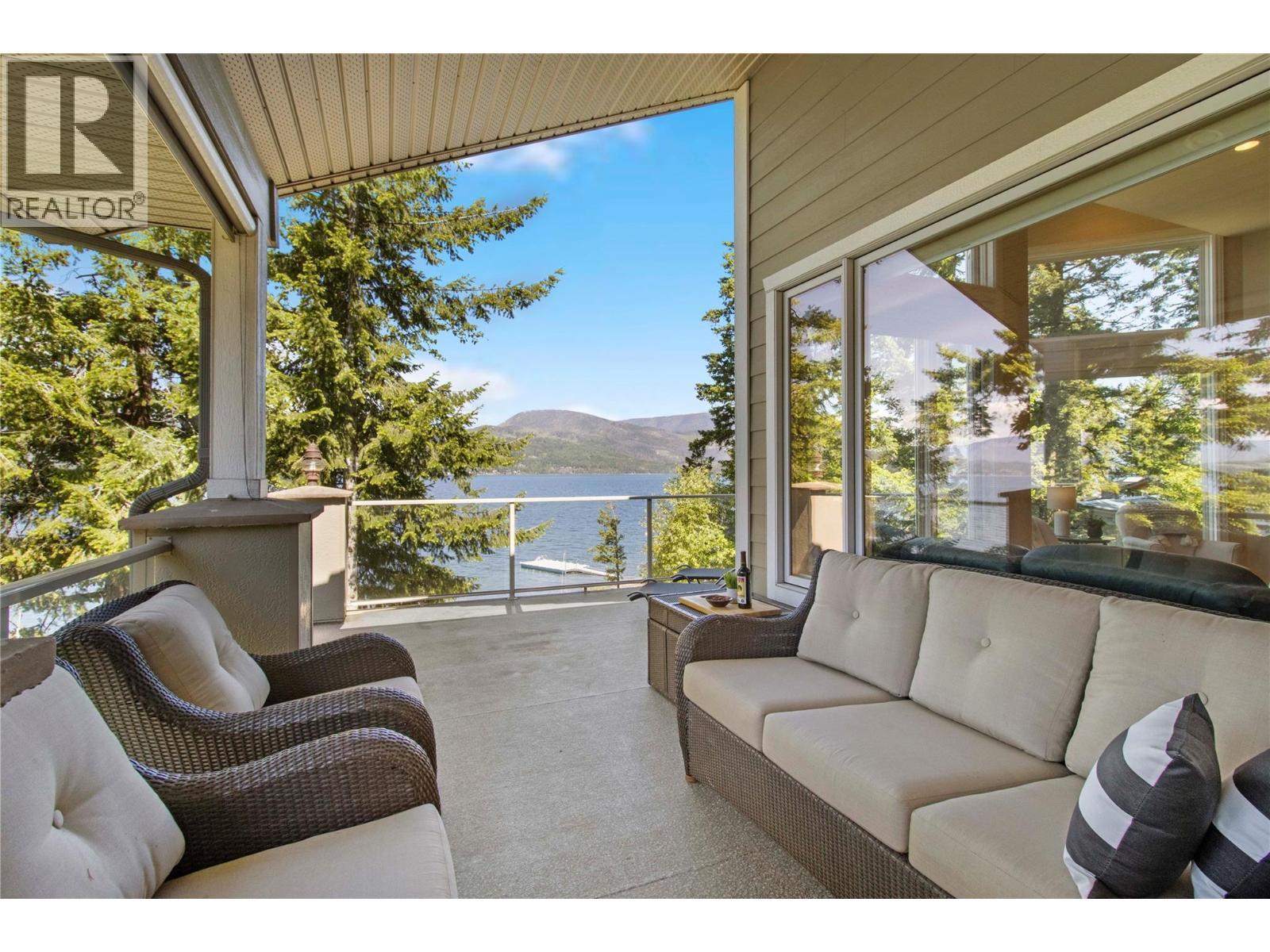 3011 Durham Road, Blind Bay, BC - Outdoor With Deck Patio Veranda With Exterior