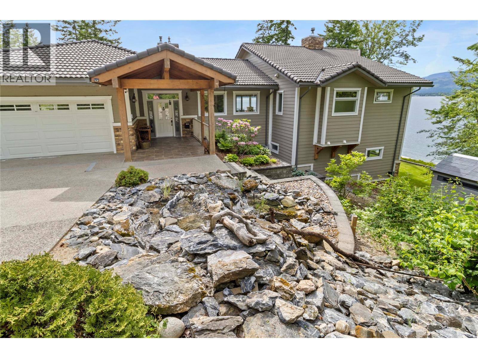 3011 Durham Road, Blind Bay, BC - Outdoor With Facade
