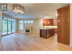 Dining to kitchen and living room -