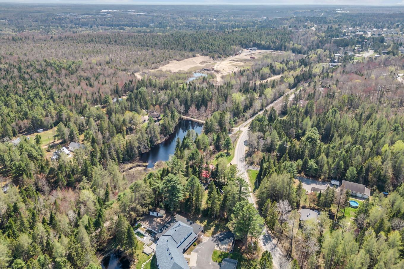 Aerial photo - 5832Z Route De Fossambault, Fossambault-Sur-Le-Lac, QC - Outdoor With View