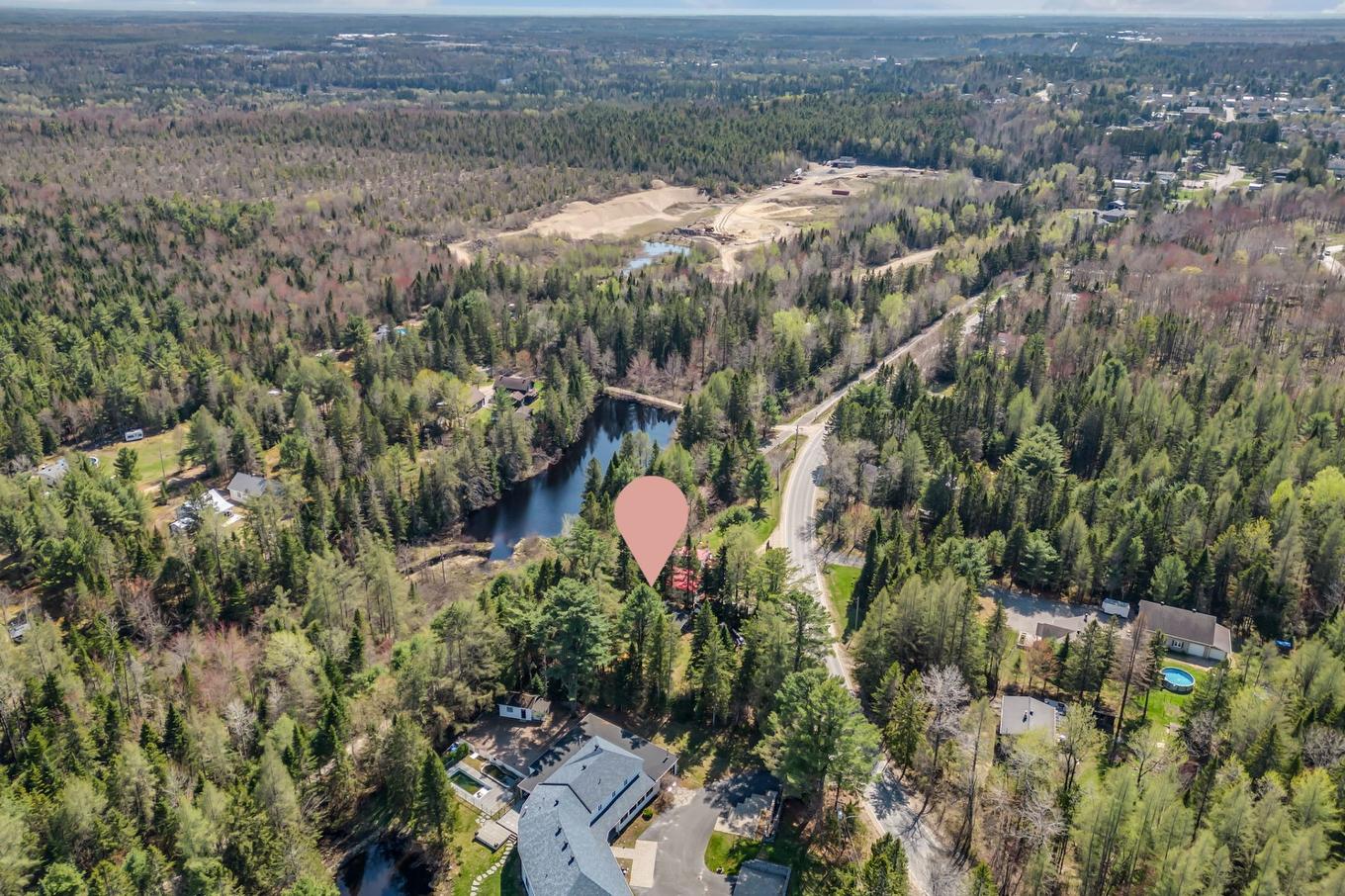Aerial photo - 5832Z Route De Fossambault, Fossambault-Sur-Le-Lac, QC - Outdoor With View