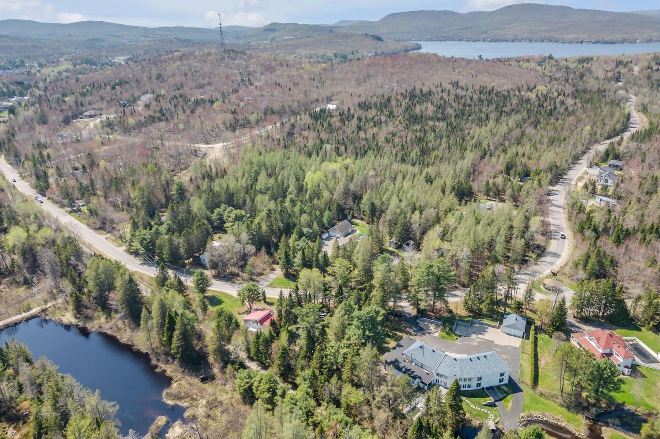 Aerial photo - 5832Z Route De Fossambault, Fossambault-Sur-Le-Lac, QC - Outdoor With Body Of Water With View