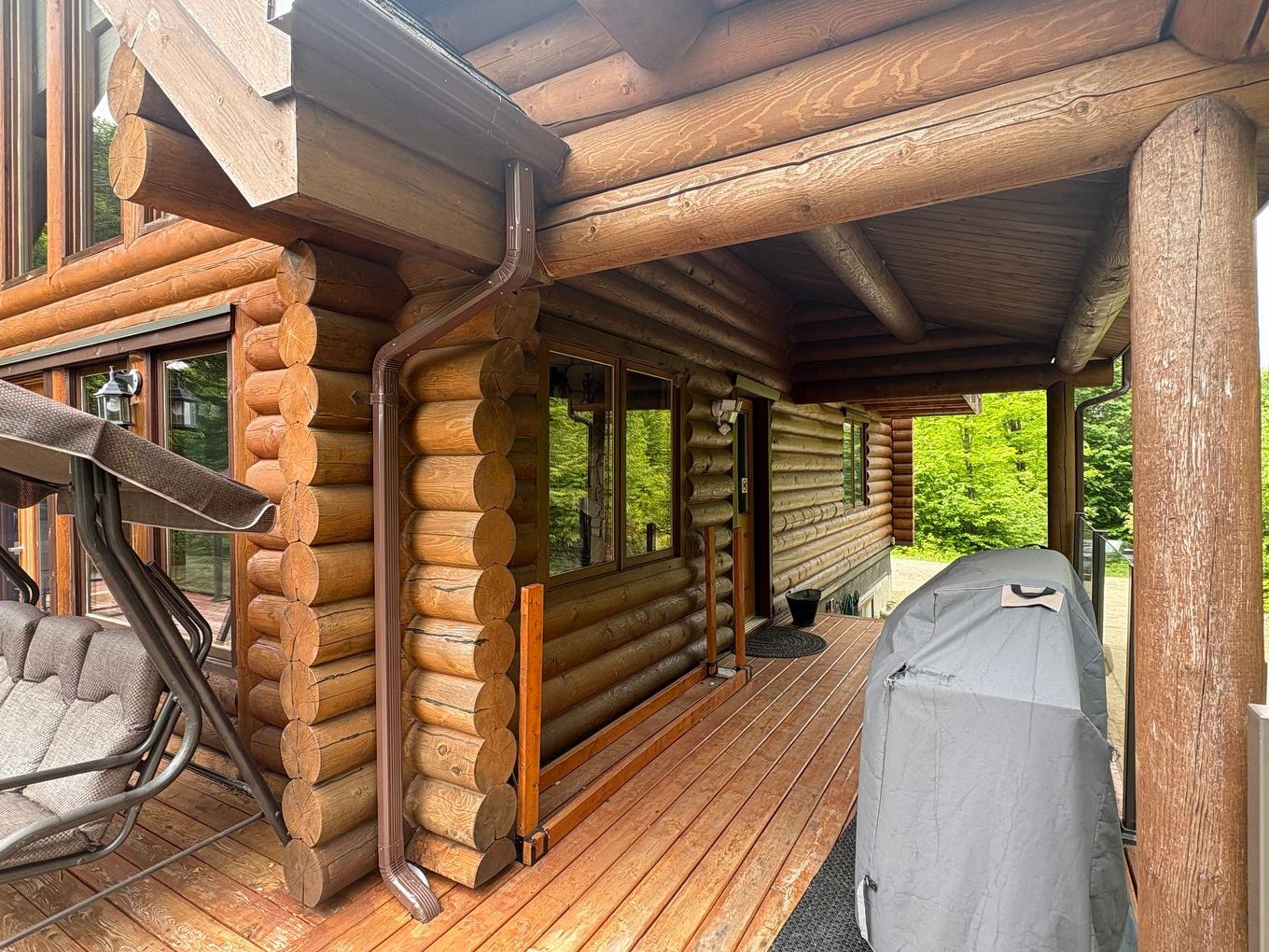 Balcony - 615 Ch. Des Chantiers, Labelle, QC - Outdoor With Exterior