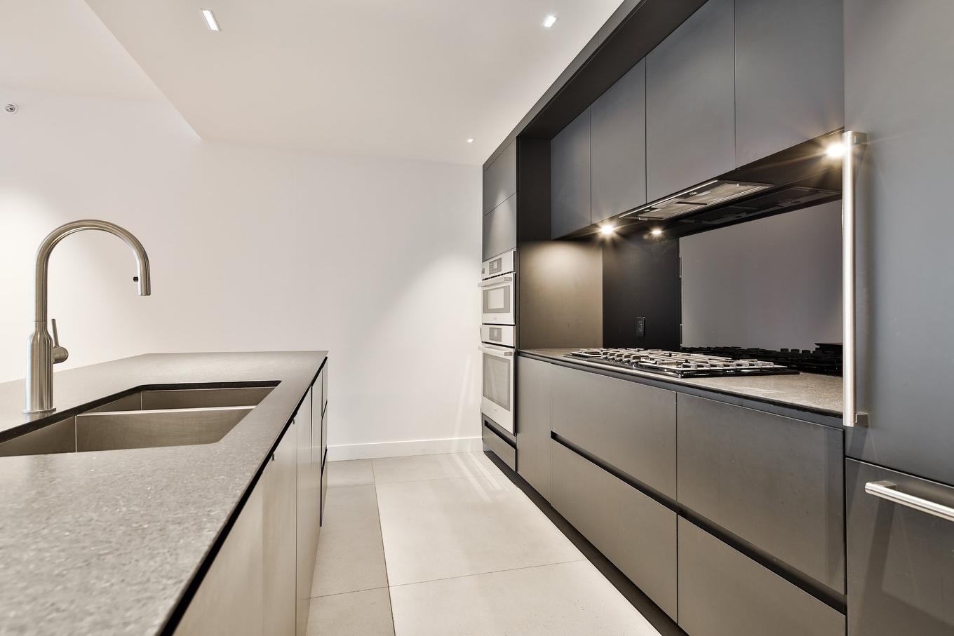 Cuisine - 104-11 Côte Du Vésinet, Montréal (Outremont), QC - Indoor Photo Showing Kitchen With Double Sink