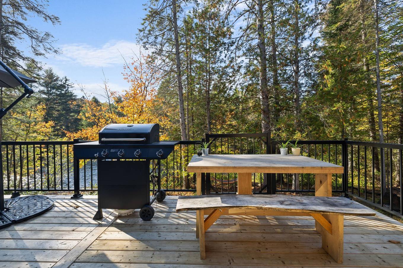 Patio - 50 Rue Des Cougars, Saint-Côme, QC - Outdoor With Deck Patio Veranda