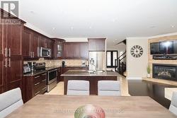 View of main floor from dining area -