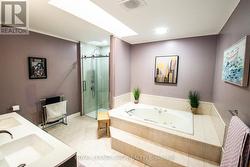 ensuite with new glass shower -