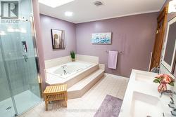 relax in the jacuzzi tub -