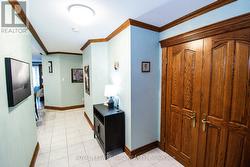 Foyer with closet and laundry to the left -
