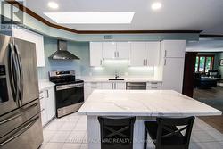 stainless steel appliances included -