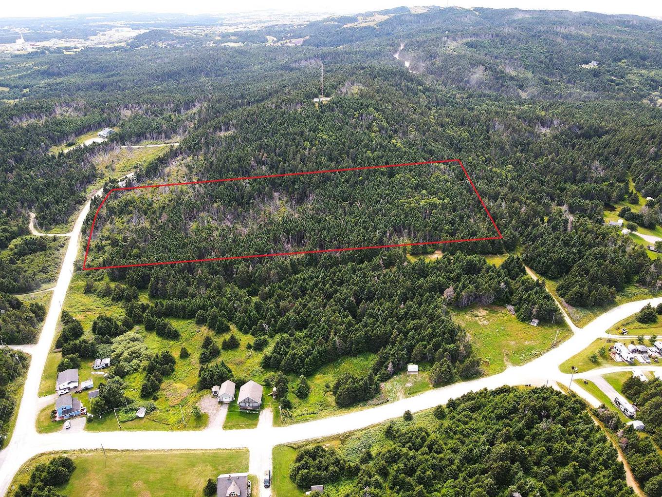 Aerial photo - Ch. Des Patton, Les Îles-De-La-Madeleine, QC