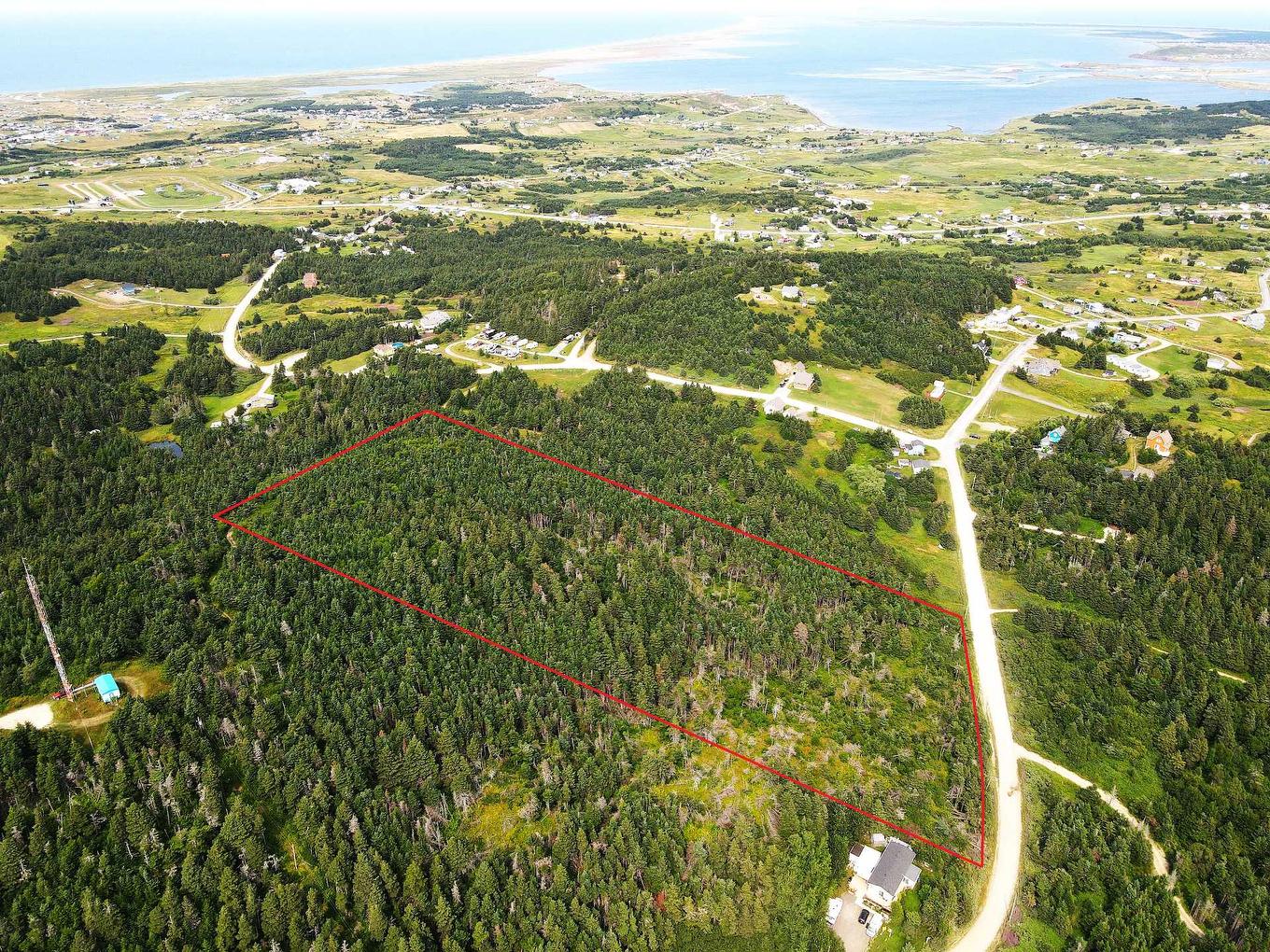 Aerial photo - Ch. Des Patton, Les Îles-De-La-Madeleine, QC